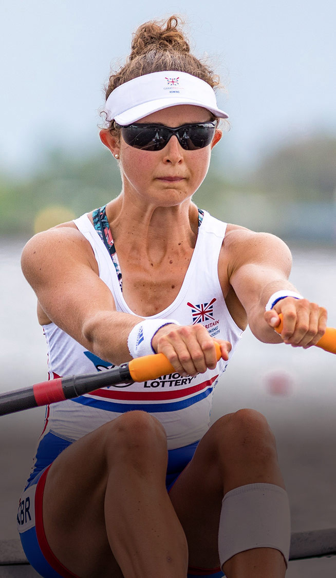 Athlete Rowing